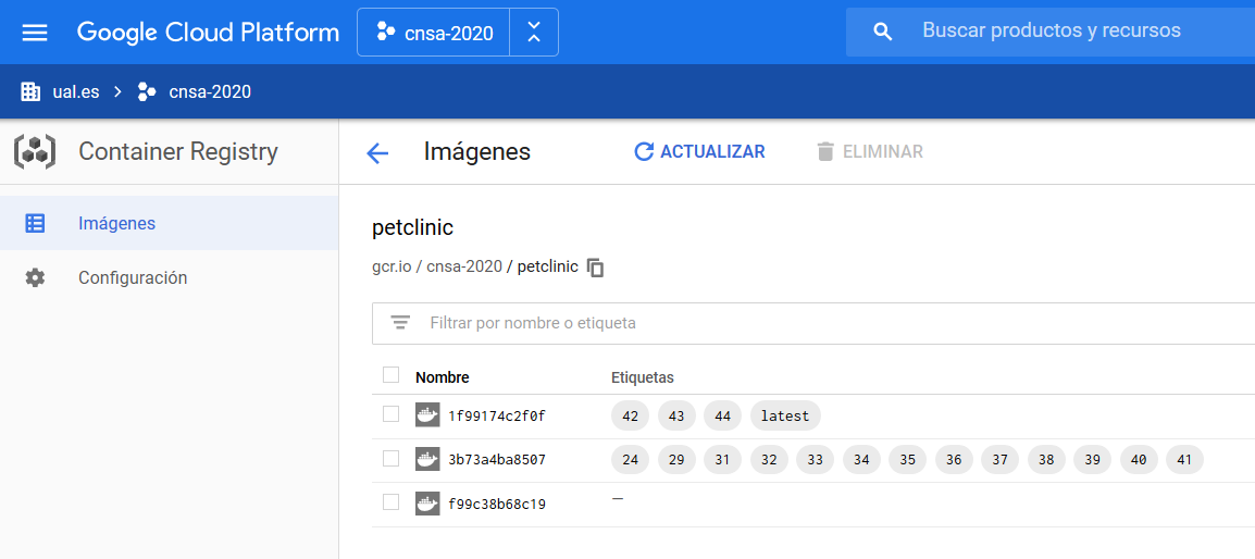 jenkins published container registry