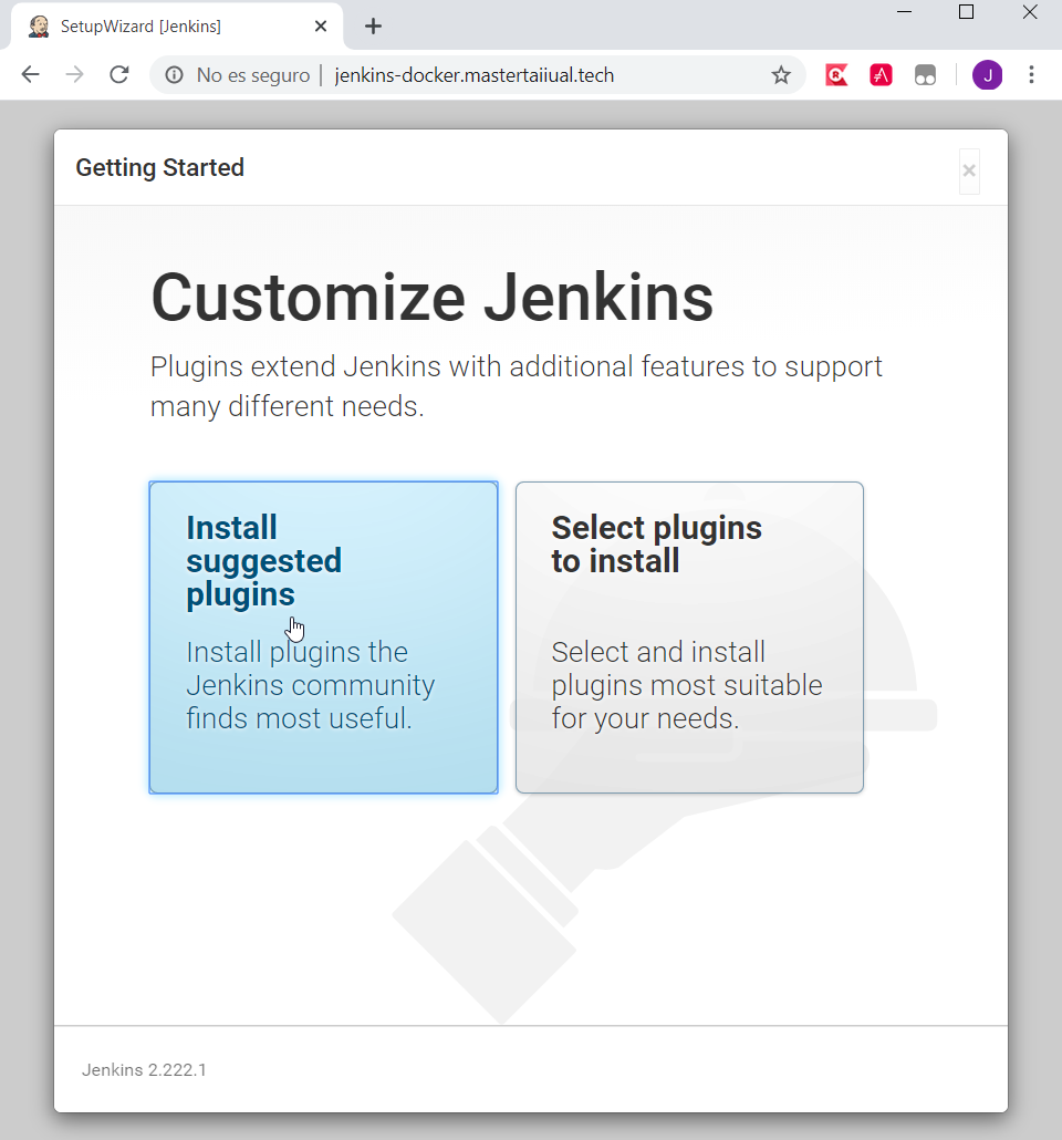 jenkins install suggested plugins