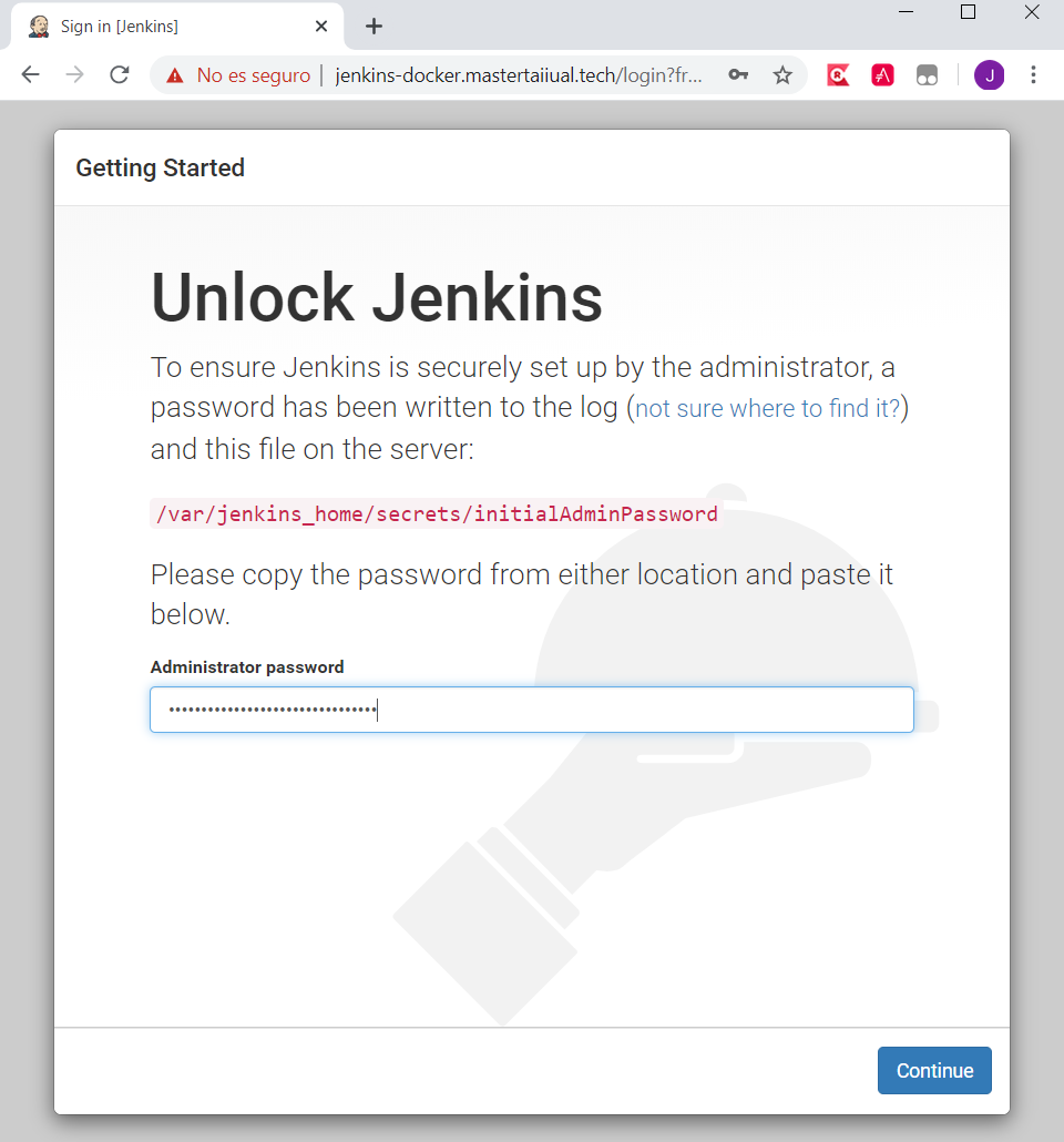 jenkins unlock